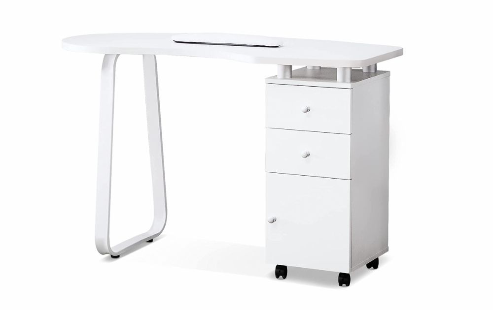 10 Nail Technician Tables that are Pretty and Practical Spencil